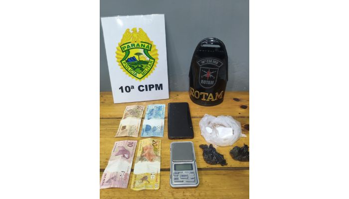 Laranjeiras – Homem é preso com cocaína